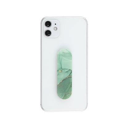 GadgetKing Telefoonhouder & Vingerhouder – Selfie Grip - Marmer Look – Groen
