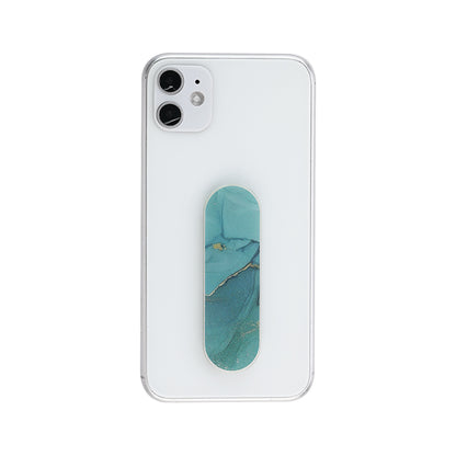GadgetKing Telefoonhouder & Vingerhouder – Selfie Grip - Marmer Look – Groen