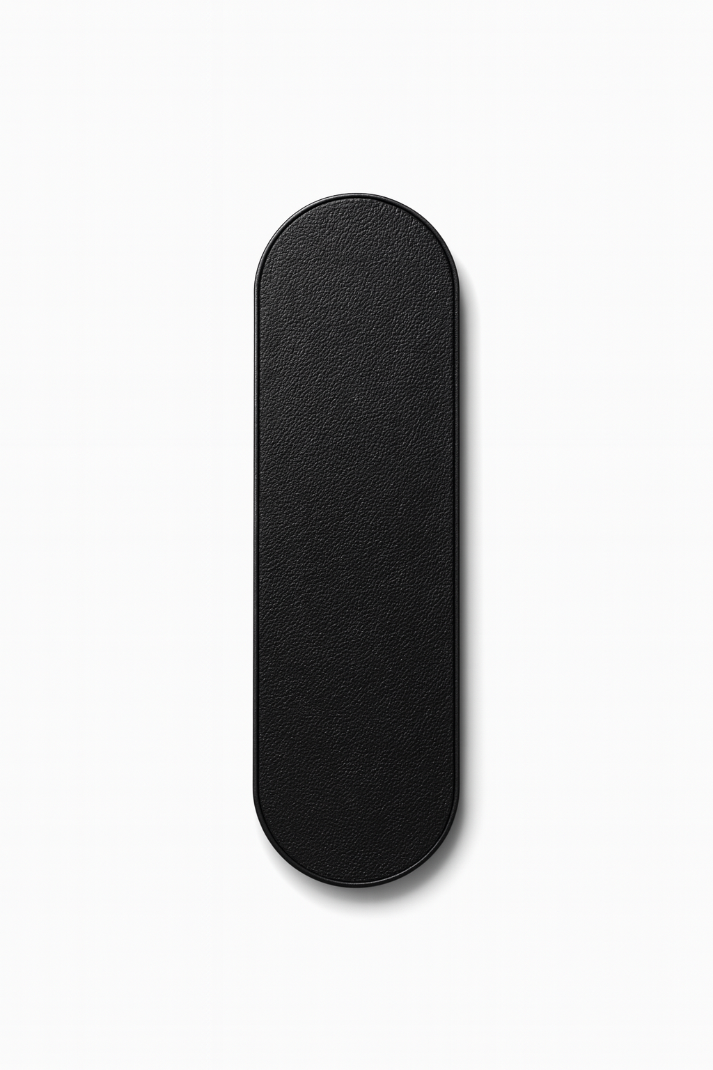 GadgetKing Telefoonhouder & Vingerhouder – Selfie Grip - Leer Look – Zwart