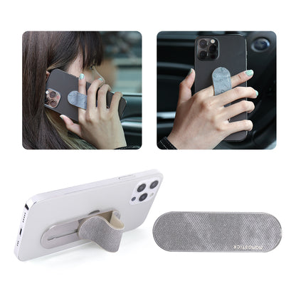 GadgetKing Telefoonhouder & Vingerhouder – Selfie Grip - Glitter – Roze