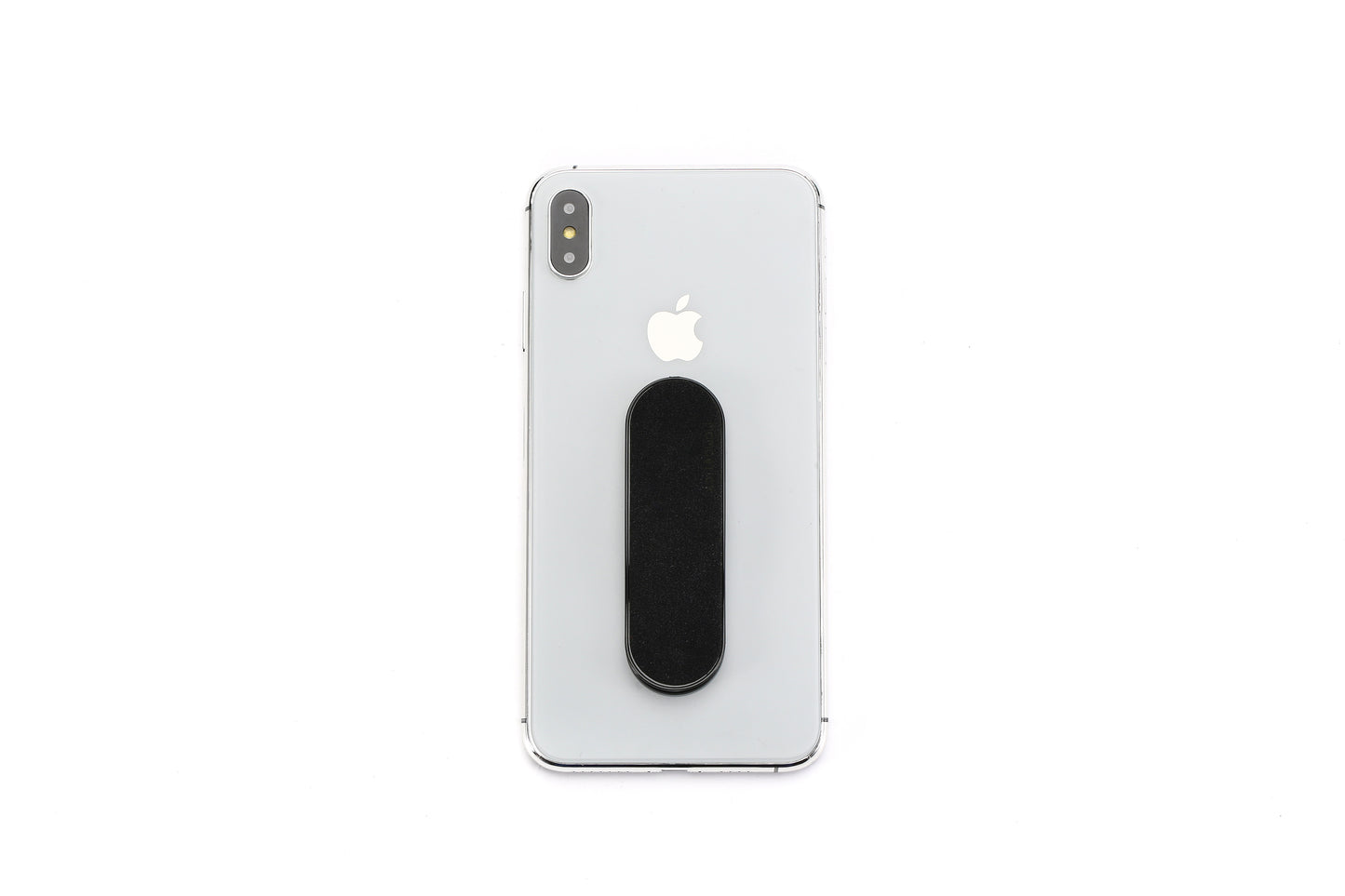 GadgetKing Telefoonhouder & Vingerhouder – Selfie Grip - Suède Look – Zwart
