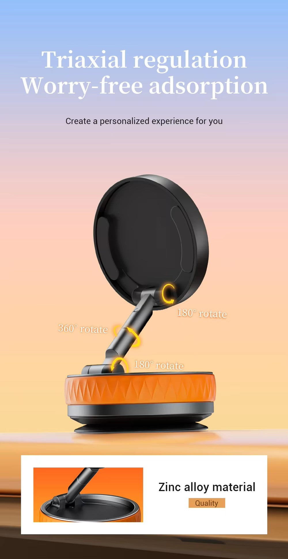 Magnetic Car Phone Holder Stand