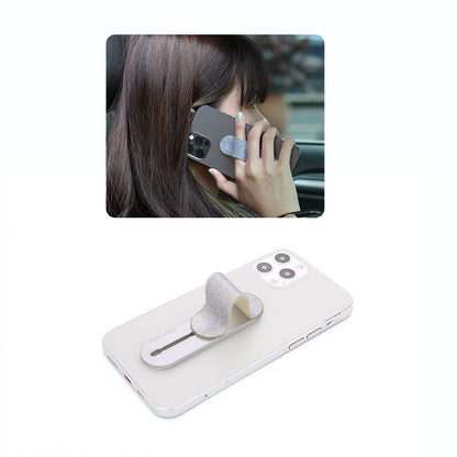 GadgetKing Telefoonhouder & Vingerhouder – Selfie Grip - Glitter – Roze